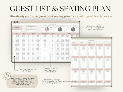 The Ultimate Wedding Planner Spreadsheet