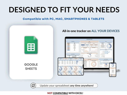 Digital Life Planner Google Sheets Meal Planner Savings Tracker Budget Tracker To Do List Habit Tracker Productivity Goal Allgooddeals